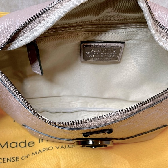 NWT! Mario Valentino Mickey Belt / Sling Bag - Stucco - Picture 8 of 10